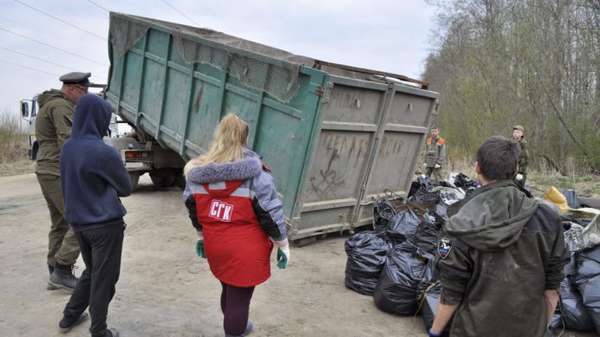 Участники движения ПВО привели в порядок места сражений ВОВ