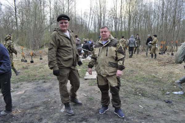 Участники движения ПВО привели в порядок места сражений ВОВ