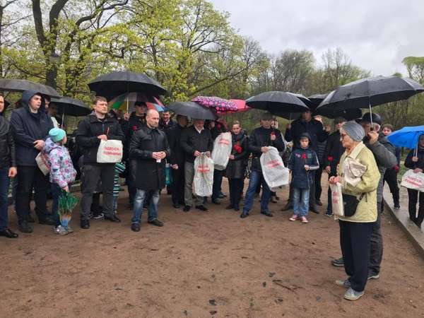 В Петербурге почтили память жертв трагедии в Одессе