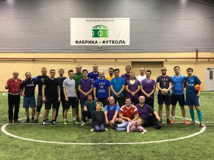 Активисты ПВО традиционно сыграли в футбол