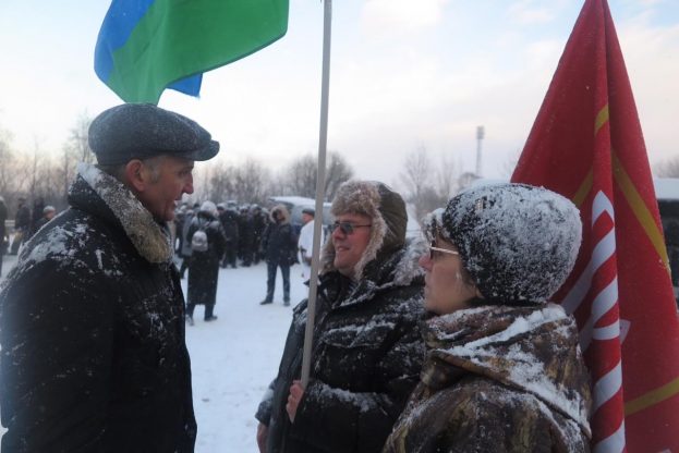 ПВО на памятном митинге в честь 78-летия Шлиссельбургского десанта