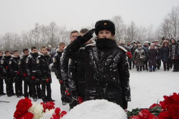 ПВО на памятном митинге в честь 78-летия Шлиссельбургского десанта