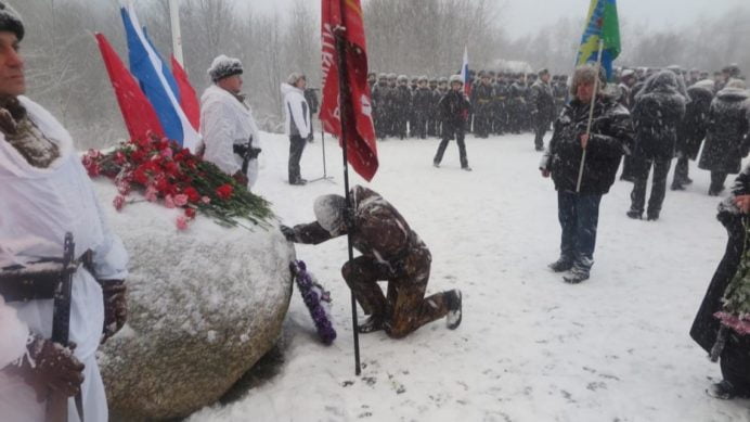 ПВО на памятном митинге в честь 78-летия Шлиссельбургского десанта ПВО на памятном митинге в честь 78-летия Шлиссельбургского десанта