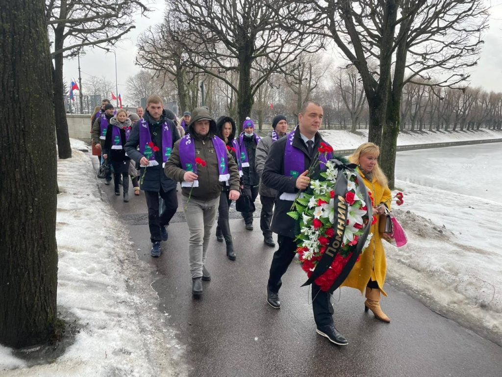 ПВО и ЗА ПРАВДУ почтили память защитников Ленинграда