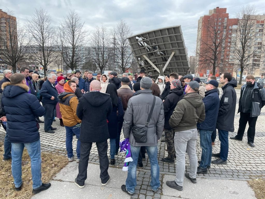 В Санкт-Петербурге состоялась прогулка ЗА ПРАВДУ