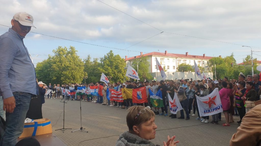 ПВО и Гвардия Захара Прилепина приняли участие в старте патриотического автопробега Уфа-Крым