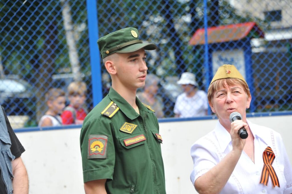В Серпухове ООД ПВО организовали митинг-концерт в поддержку воинов союзных сил на Украине