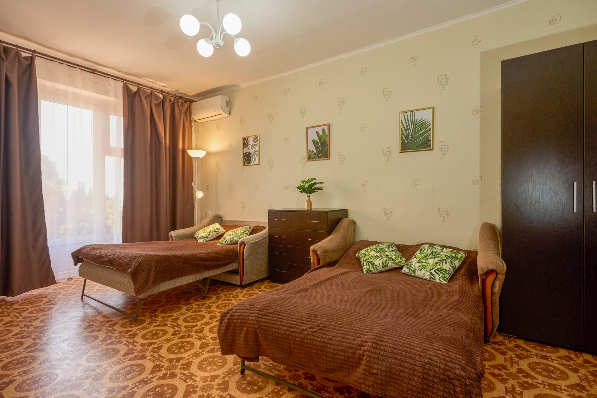 Квартира у песочного пляжа в Сухуме