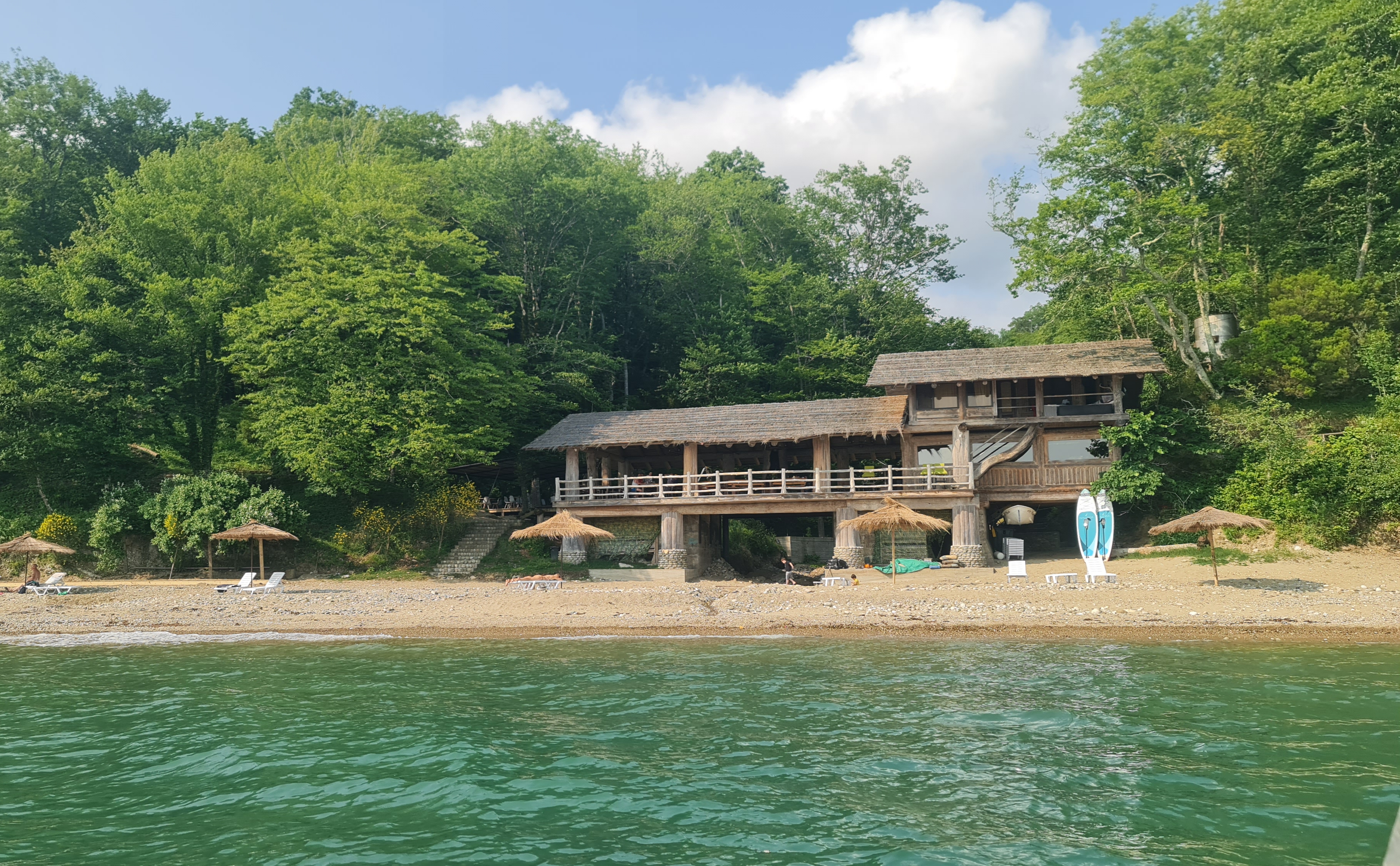 Шлыпра - кемпинг в Третьем ущелье