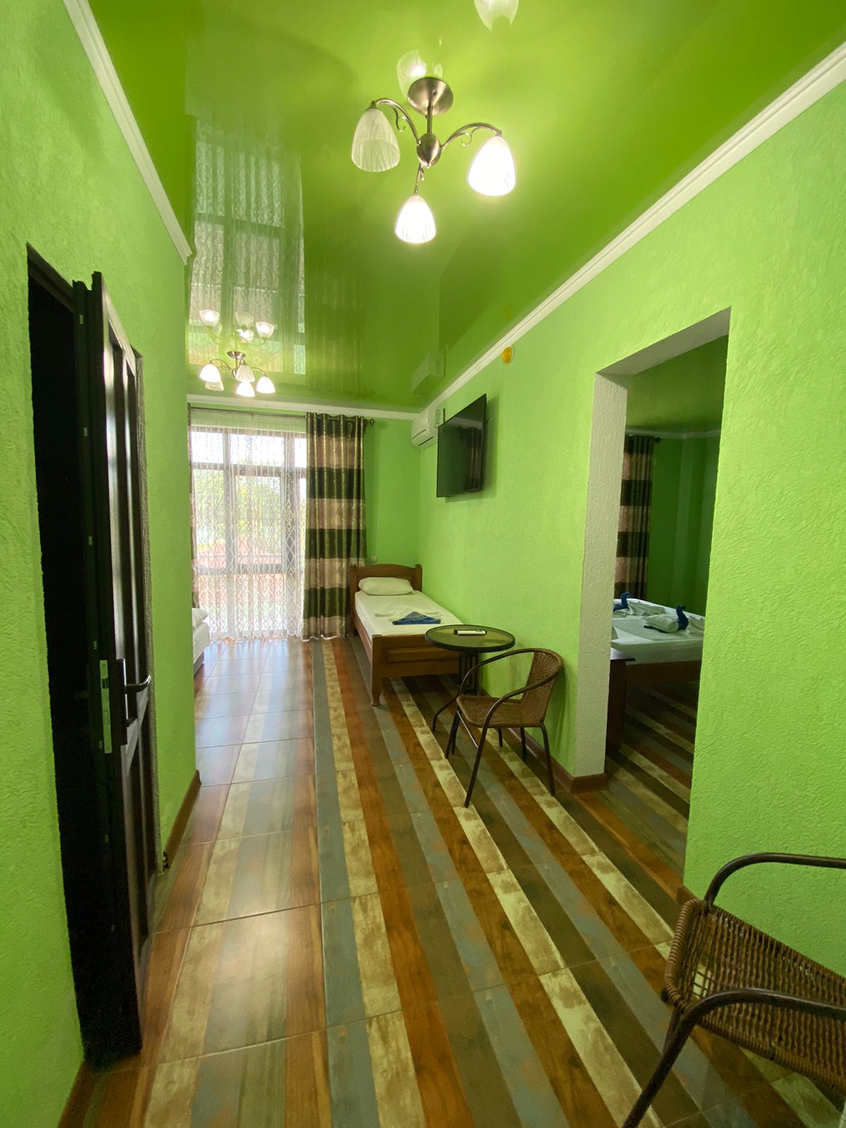 5ти местный 2х комнатный