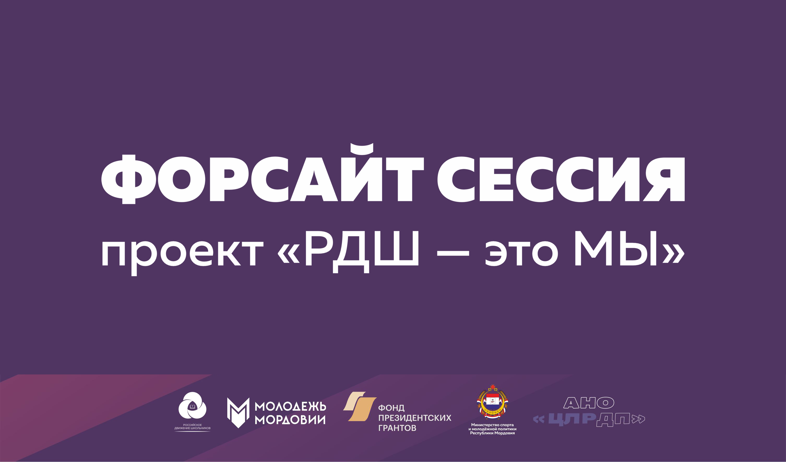 В Республике Мордовия стартует комплексная программа проекта «РДШ – это МЫ»