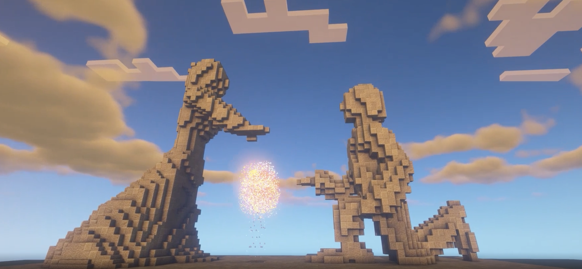 Накануне 8 июля активистка РДШ создала в игре Minecraft памятник семье