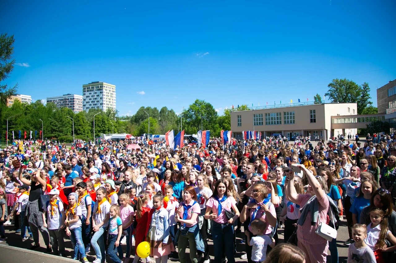 В Москве прошел День детского движения!