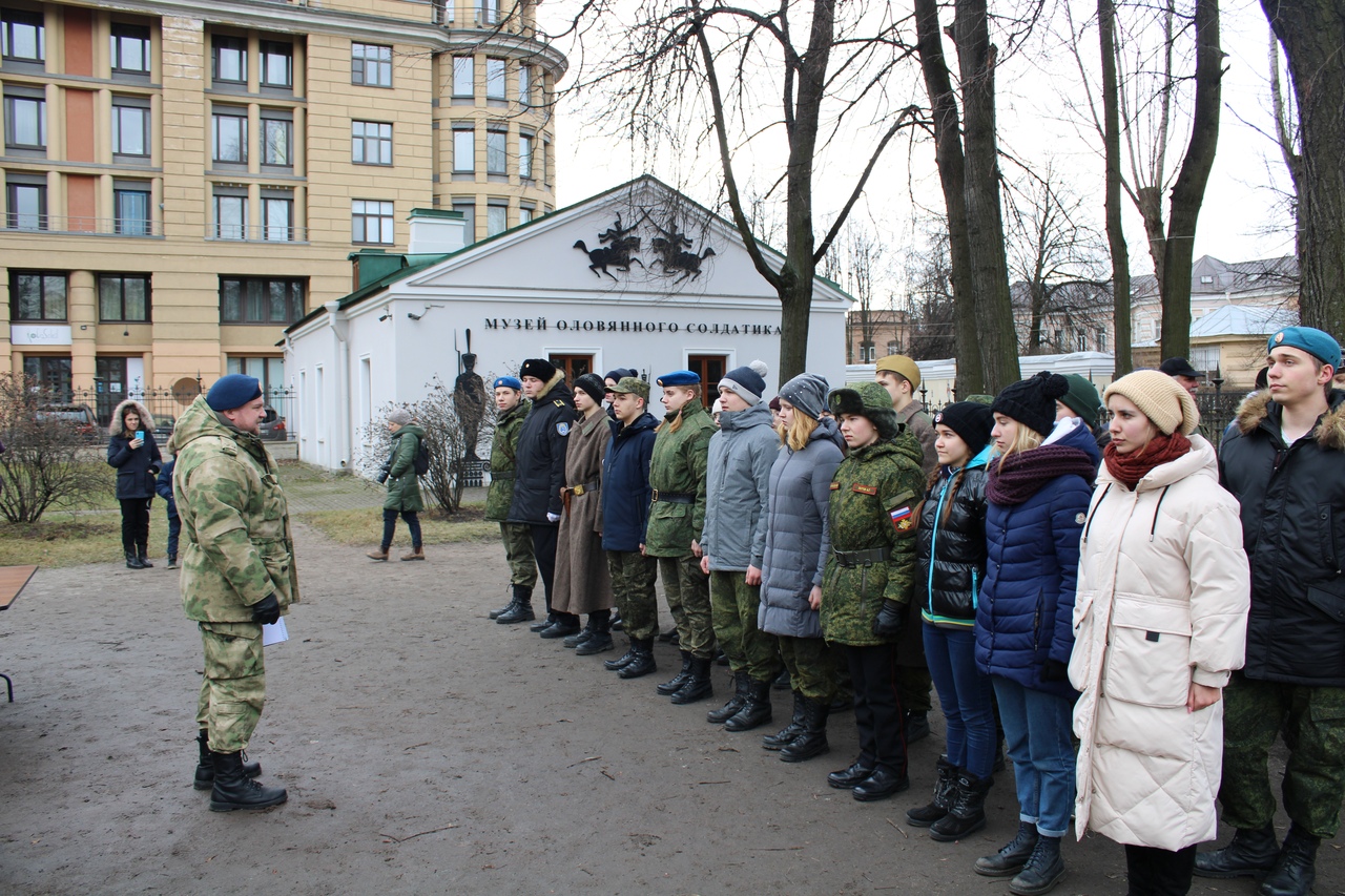 В Санкт-Петербурге прошла акция в память Отечественной войны 1812 года
