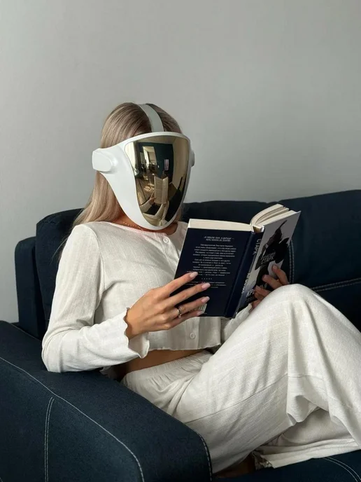 LED маска светодиодная для омоложения лица и шеи