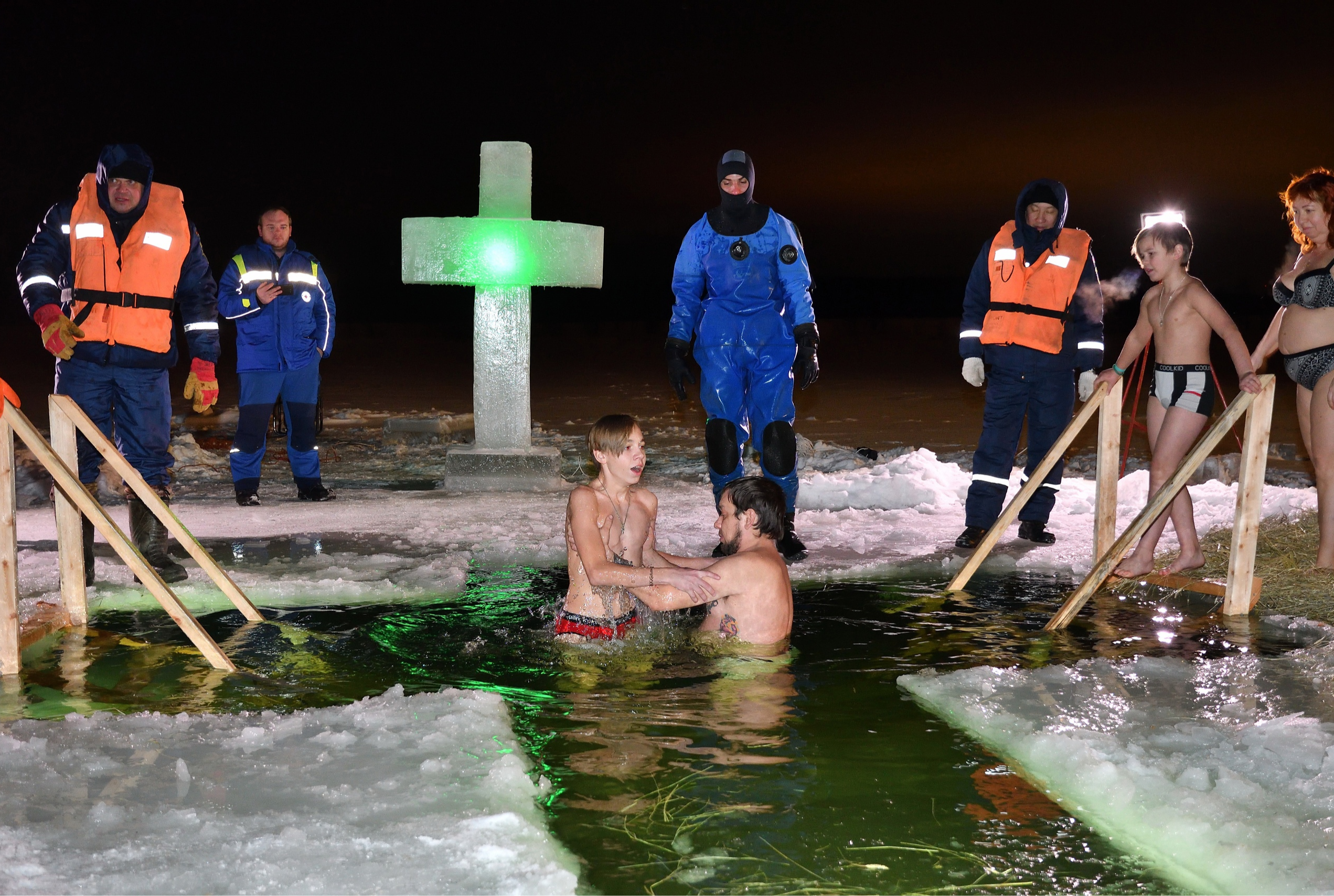 Места для крещенских купаний определили в Ступине