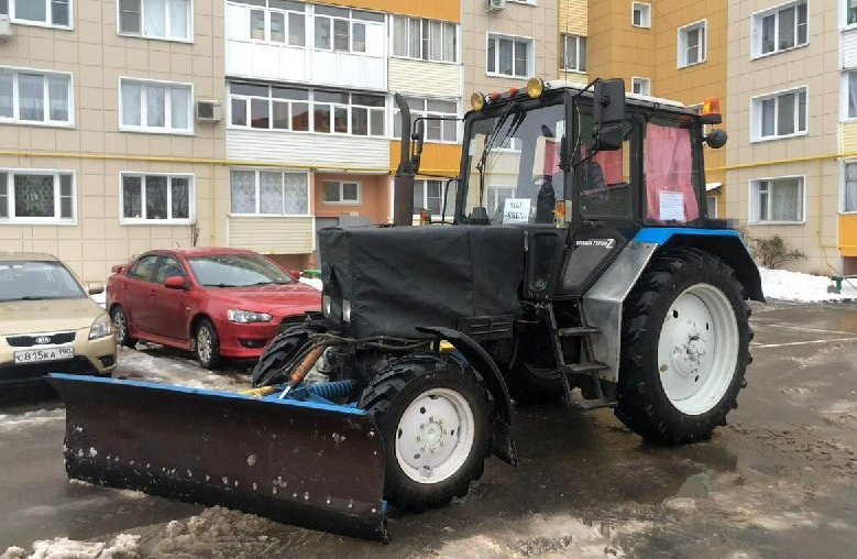 Луховицы находятся в зеленой зоне по уборке территорий от снега