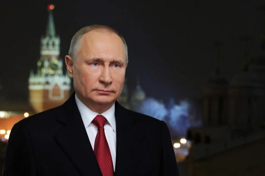 Президент Владимир Путин выступил с новогодним обращением к россиянам