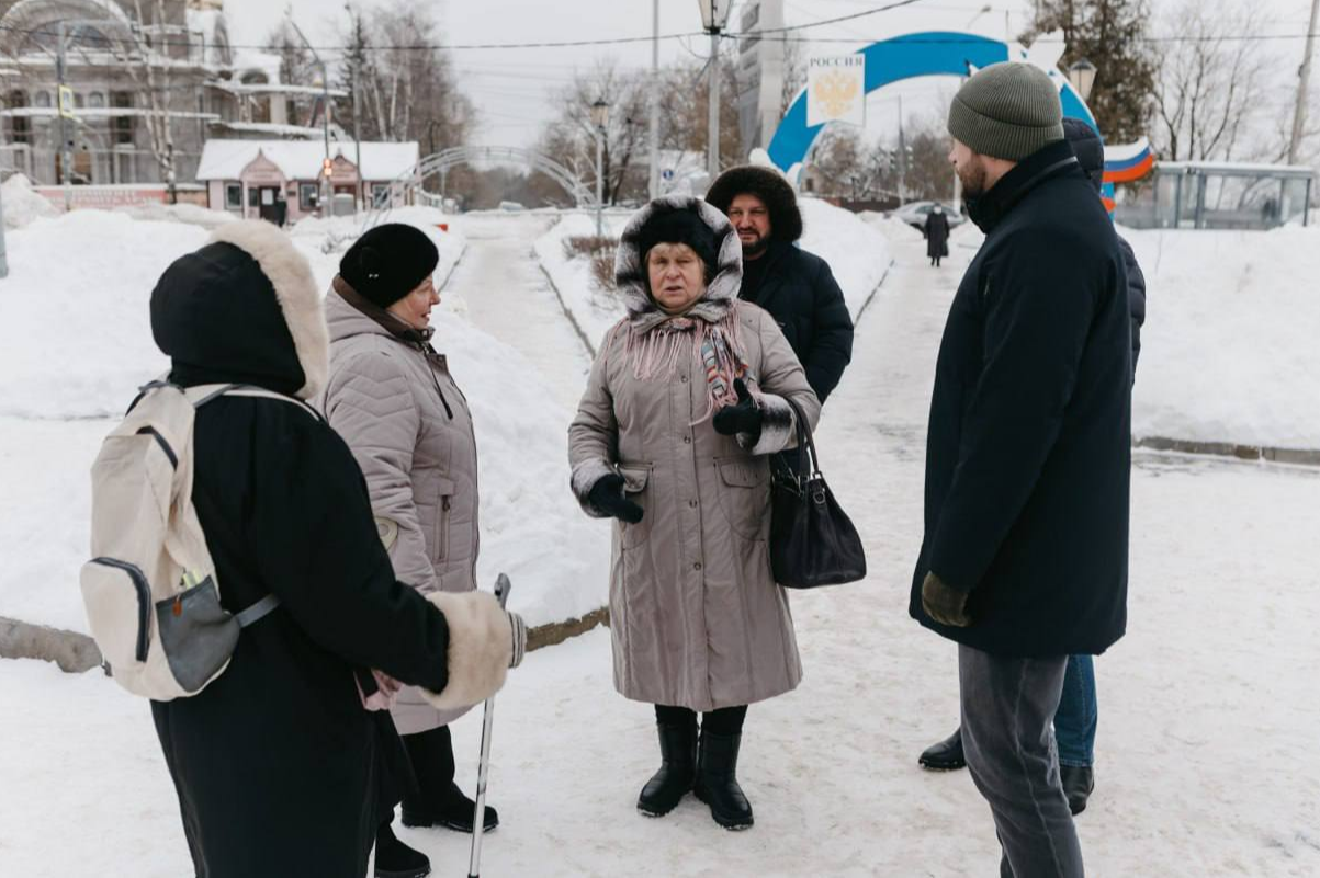 Темпы зимней уборки усилят в микрорайоне Венюково Чехова