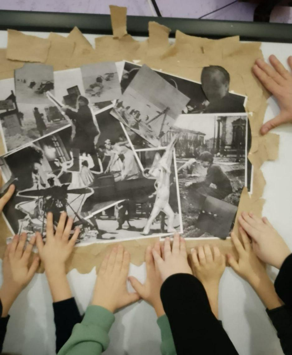 В Щелкове дети с нелегкой судьбой создали коллаж, посвященный Дню снятия блокады Ленинграда