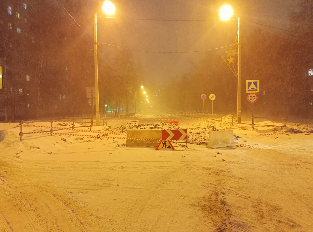 На улице Победы временно ограничили движение автотранспорта