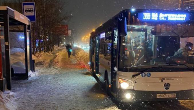 В Крещенскую ночь график работы автобусов в Подмосковье продлен