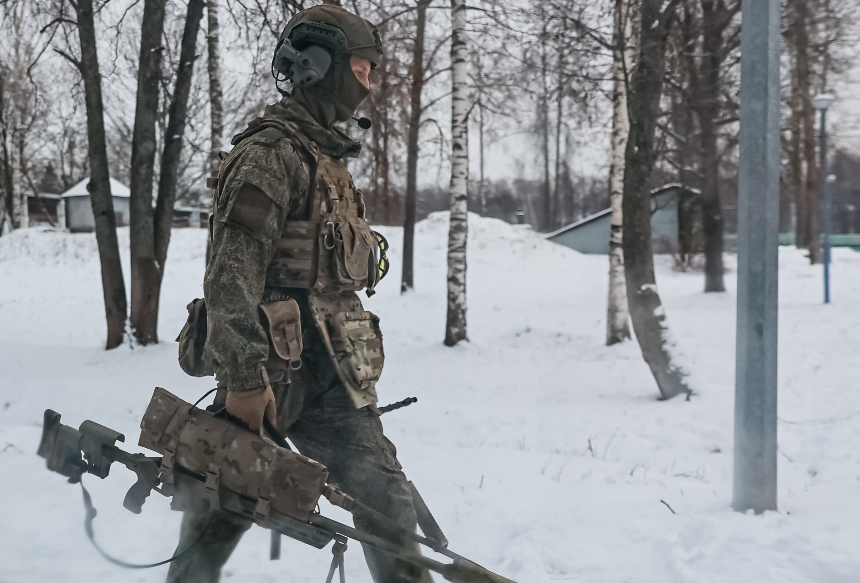 В Балашихе пункт отбора добровольцев на военную службу продолжает свою работу