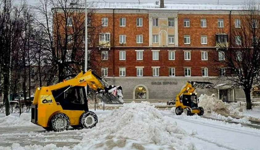 С территории Электростали коммунальные службы вывезли рекордное количество снега