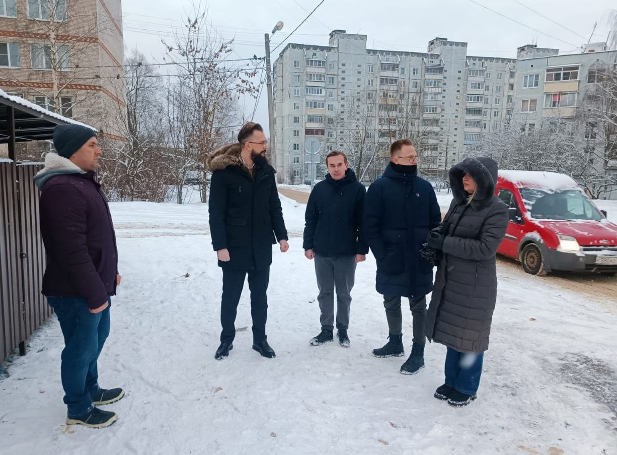 На улице Пешехонова в Наро-Фоминске оборудовали новую контейнерную площадку