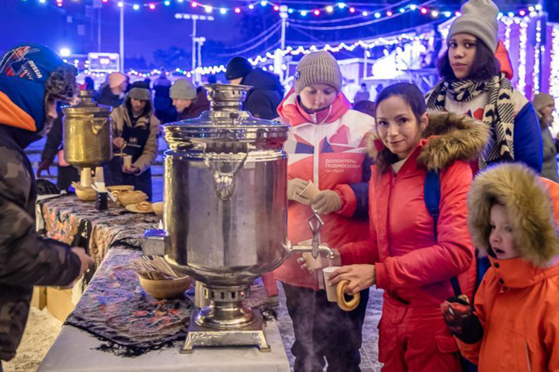 Парки Подмосковья посетили свыше 100 тысяч человек в Рождество