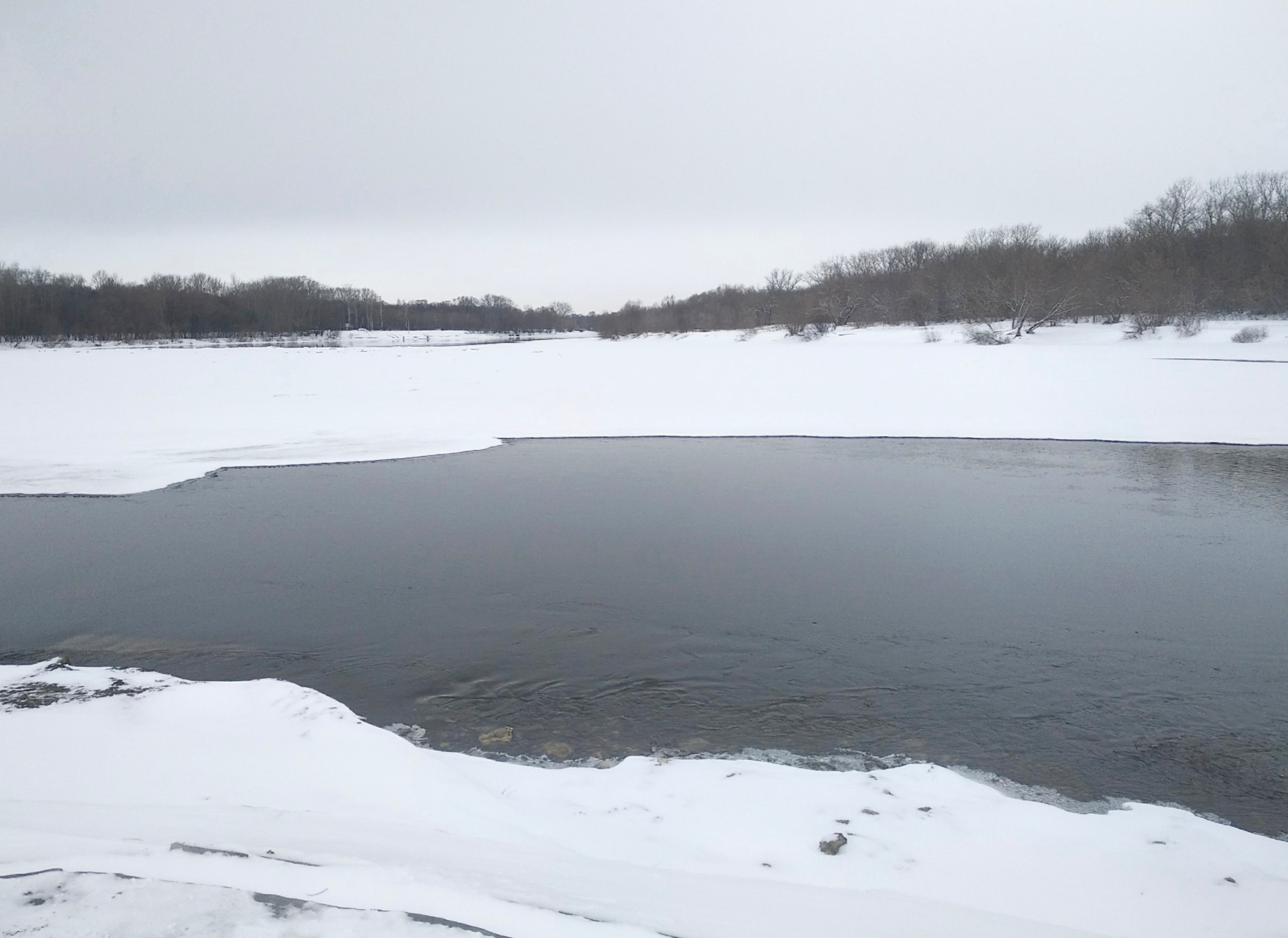 На реке Оке под Серпуховом отмечается повышение уровня воды