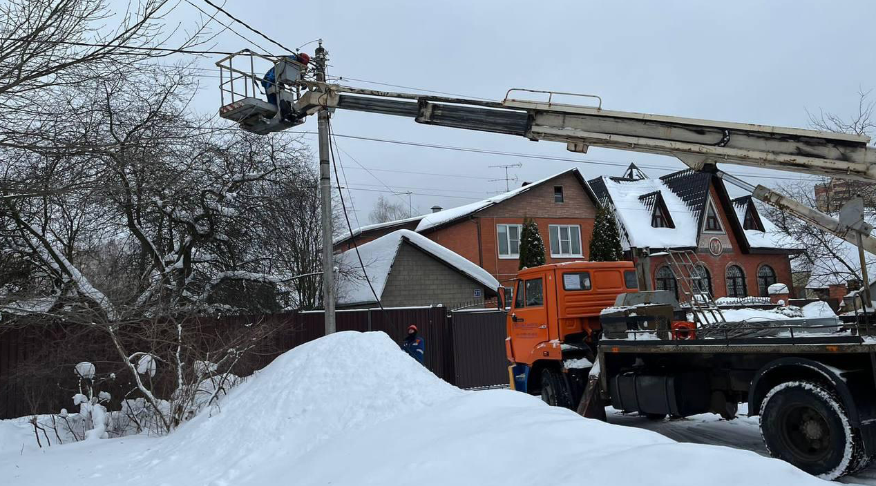 В Пушкинском округе повысили надежность электроснабжения в микрорайоне Новая Деревня