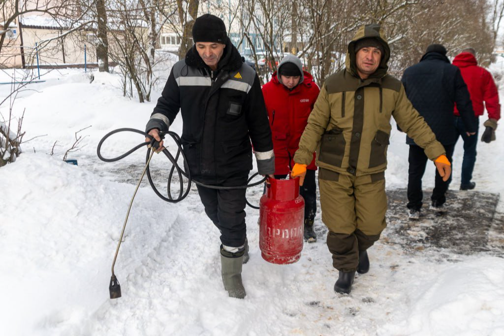 Серьезную аварию в Талдоме устранили за шесть часов