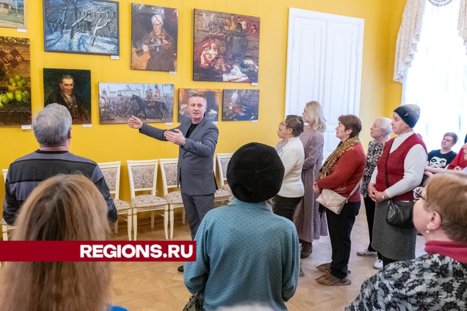 В Лыткаринском музее открылась выставка заслуженного художника РФ