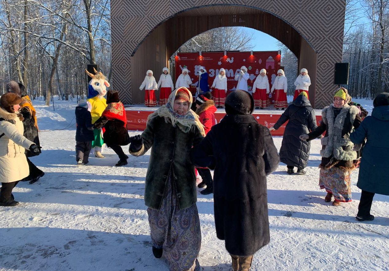 Рождественская ярмарка прошла в ступинском парке им. Н. Островского