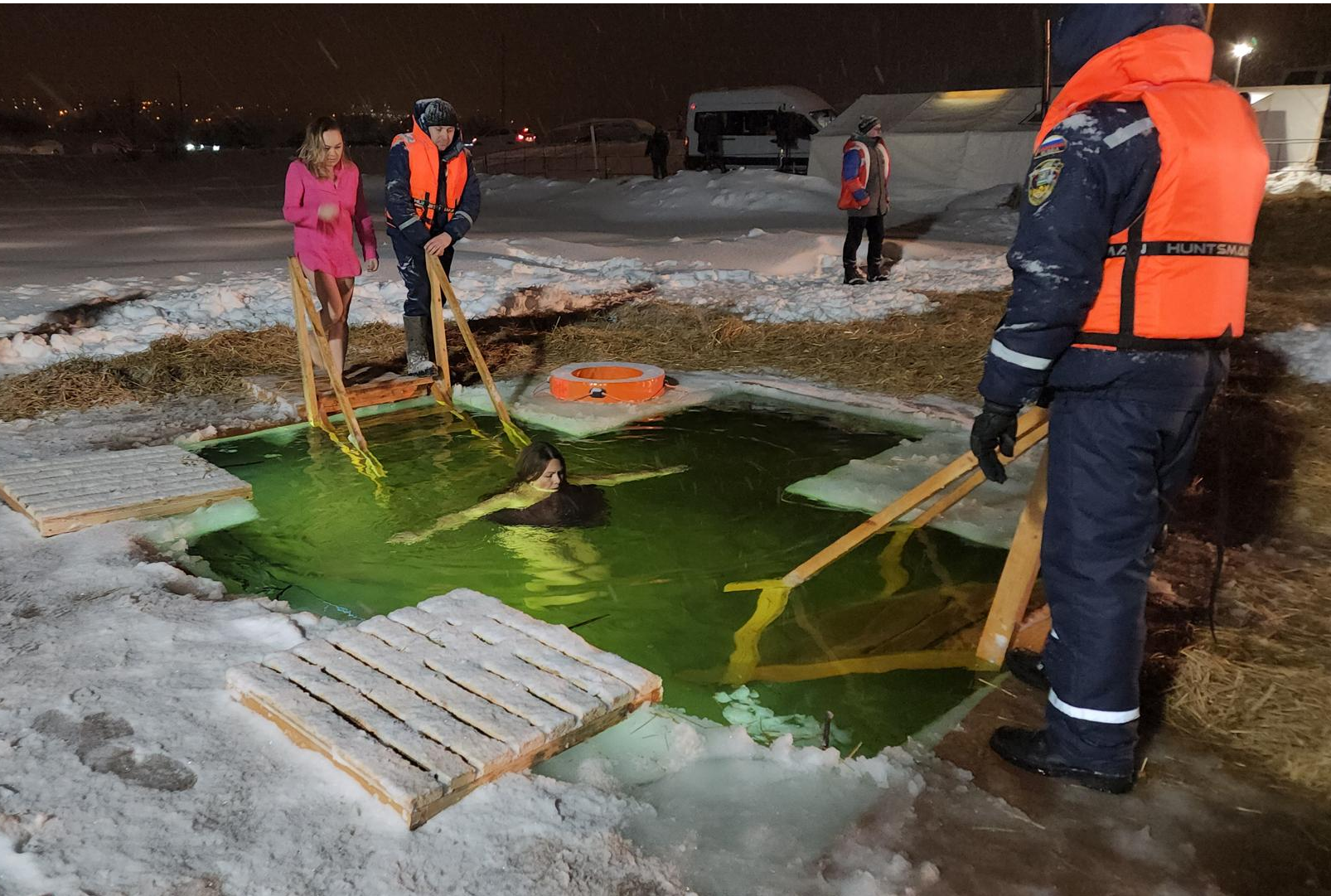 В городском округе Ступино было организовано два места для проведения  крещенских купаний | REGIONS.RU / Ступино