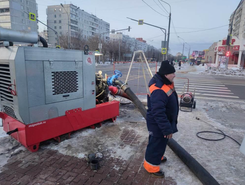 В Орехово-Зуеве отремонтировали коллектор