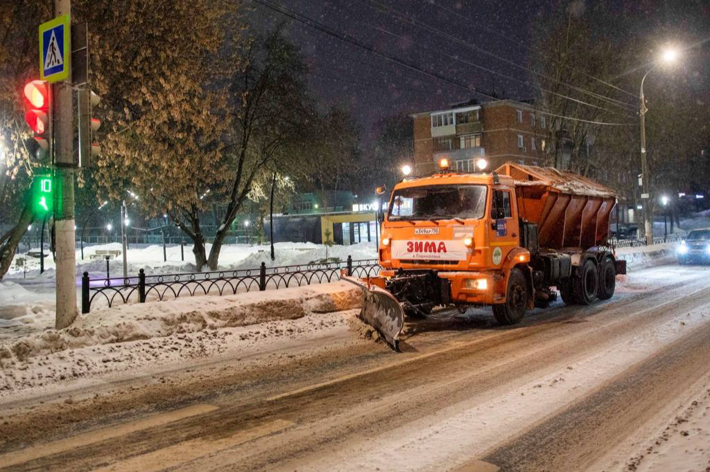 Снег в Подольске будут убирать по шестидесяти адресам в четверг