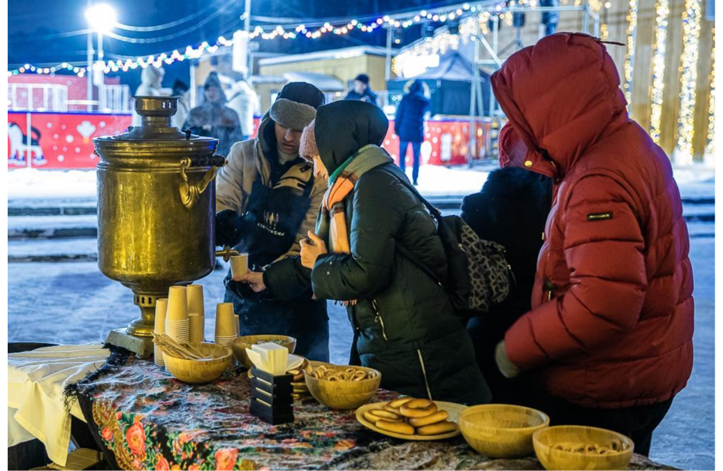 Более 100 тысяч человек посетили парки Подмосковья в Рождество