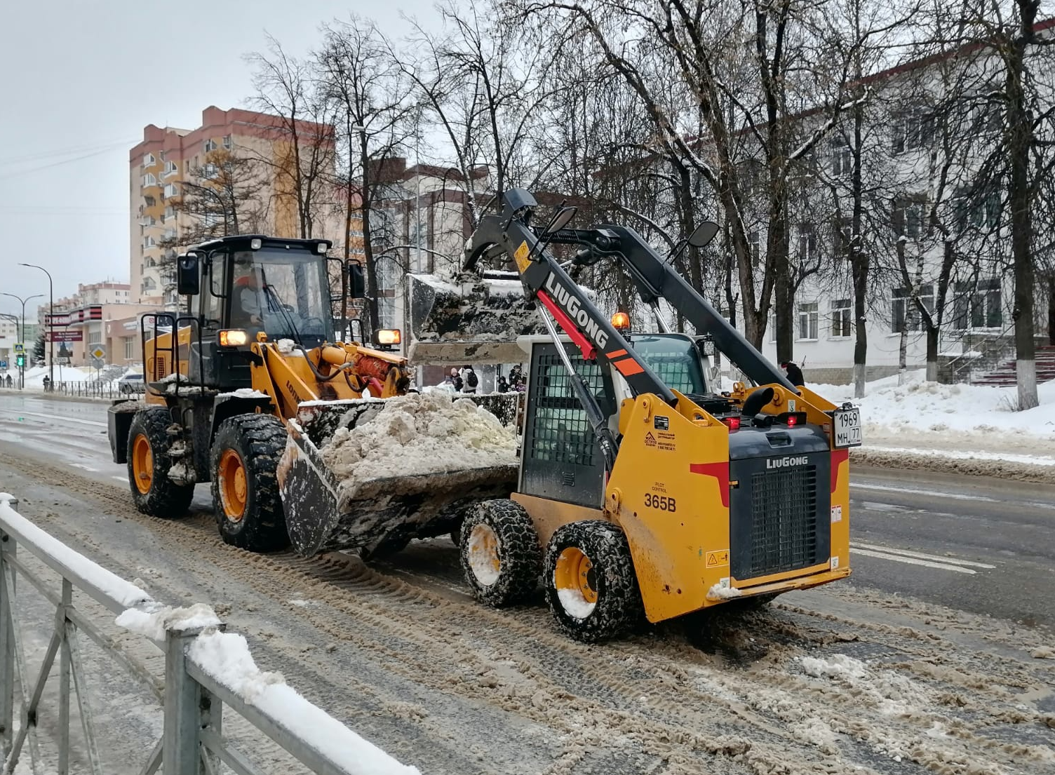 Опубликован список улиц в Наро-Фоминском округе, где сегодня  уберут снег