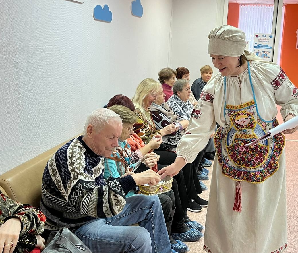 В клубе Активного долголетия Лобни устроили 