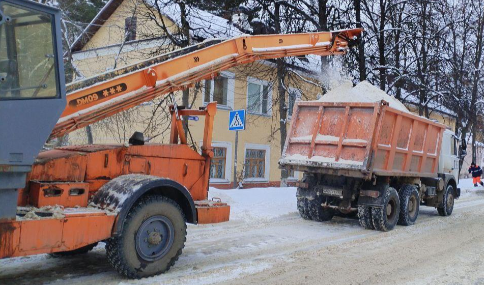 Для борьбы со снегом коммунальные и дорожные службы используют различные сценарии работы