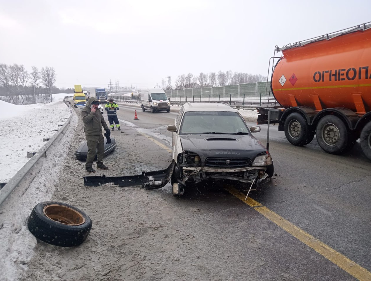 Два человека пострадали в ДТП на трассе М-4 