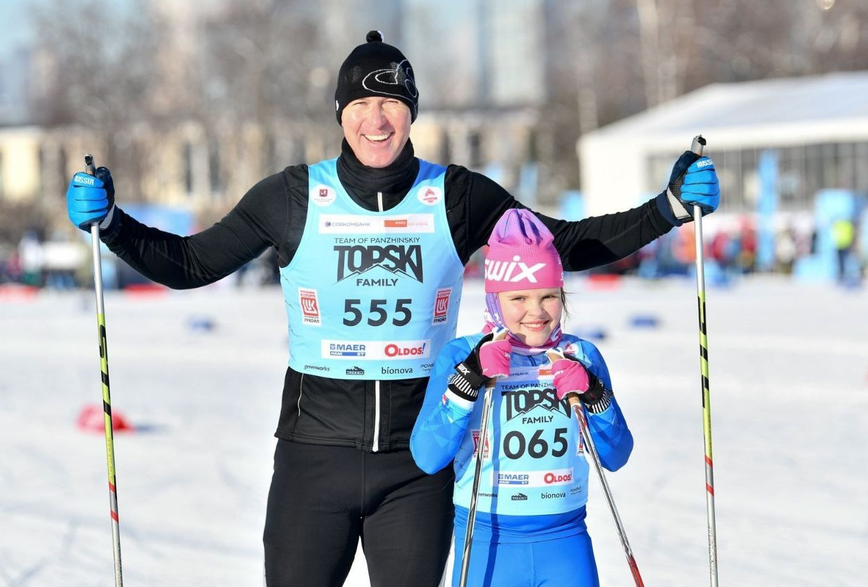 Шатурские лыжники выступили в команде Олимпийских чемпионов на соревнованиях в Москве