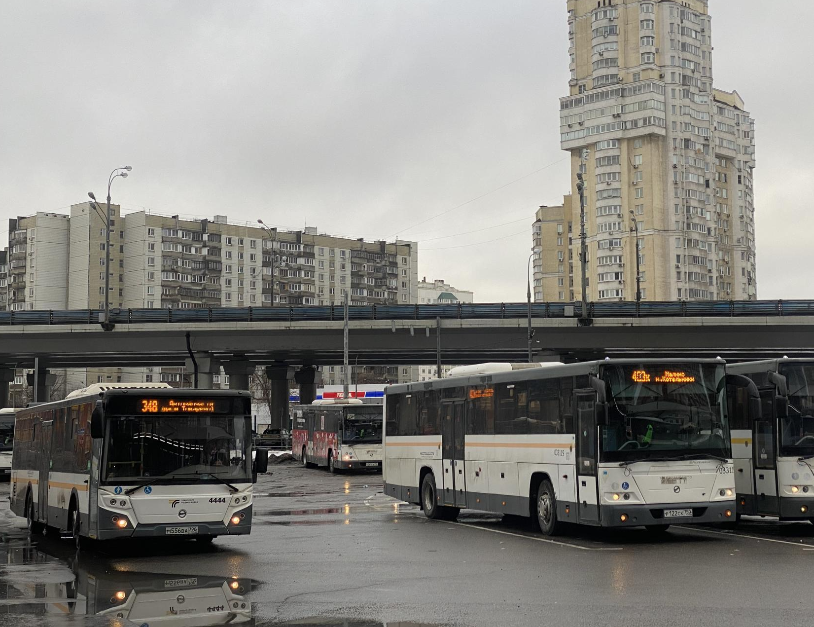 В новогодние праздники в Балашихе совершено 249 тыс. поездок в общественном транспорте