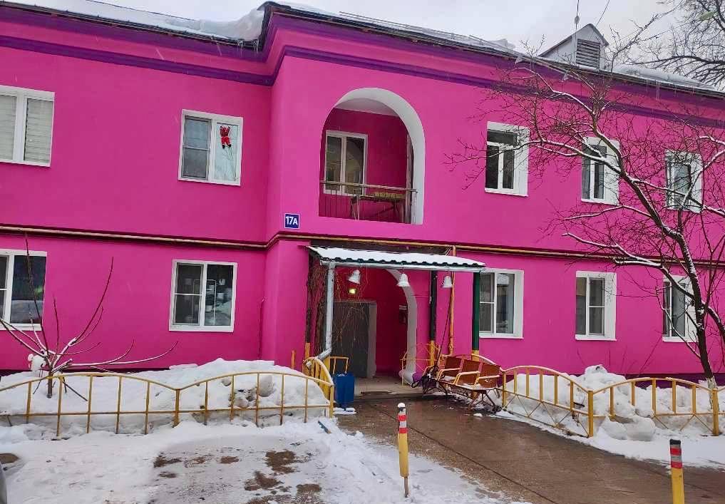 В Одинцово продолжаются работы по капитальному ремонту фасадов многоквартирных домов
