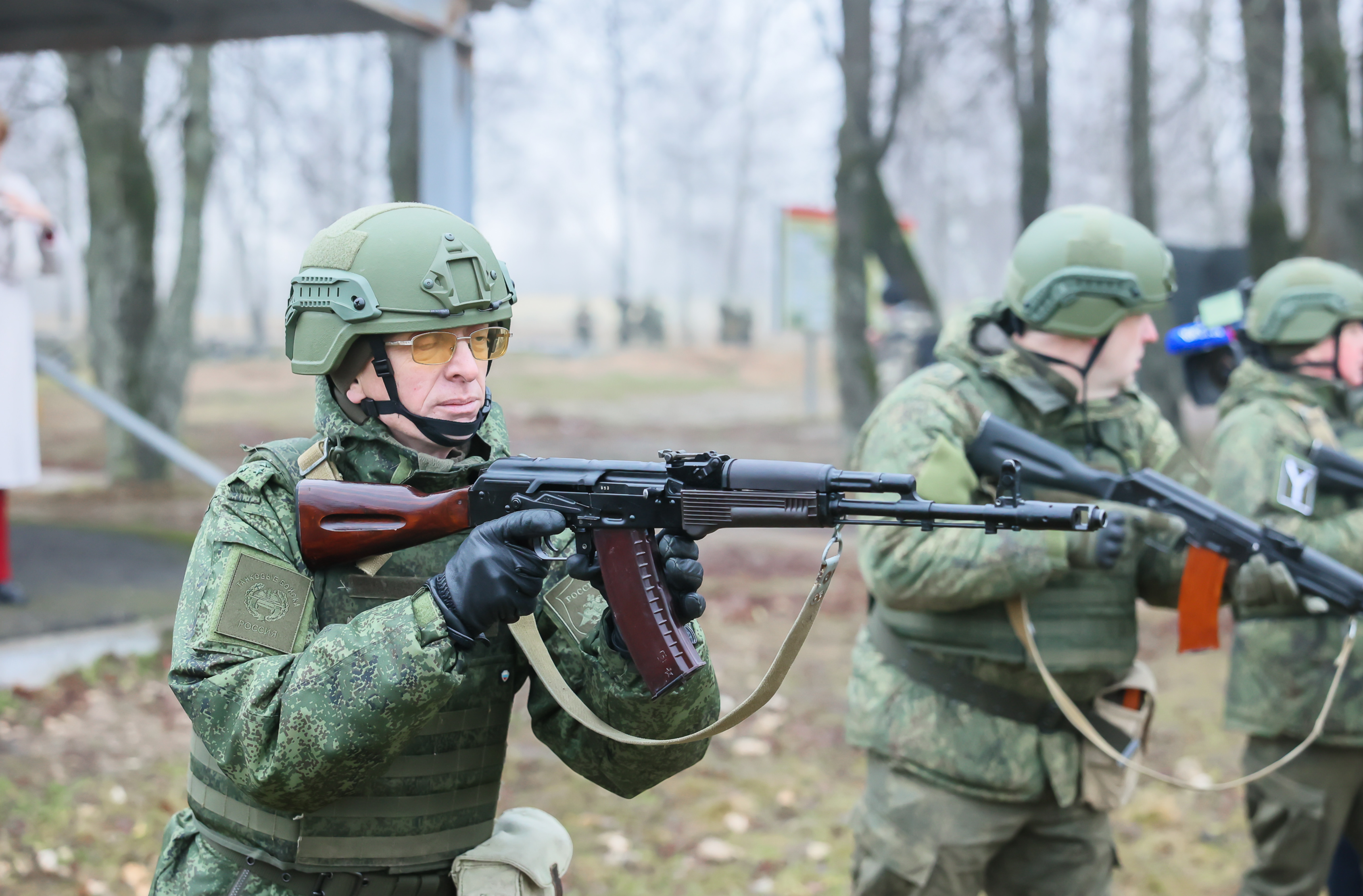 Талдомчане героически сражаются за правое дело