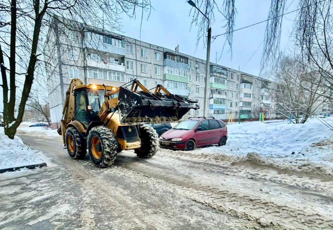 В Павловском Посаде усилят работу по вывозу снега | REGIONS.RU / Павловский  Посад