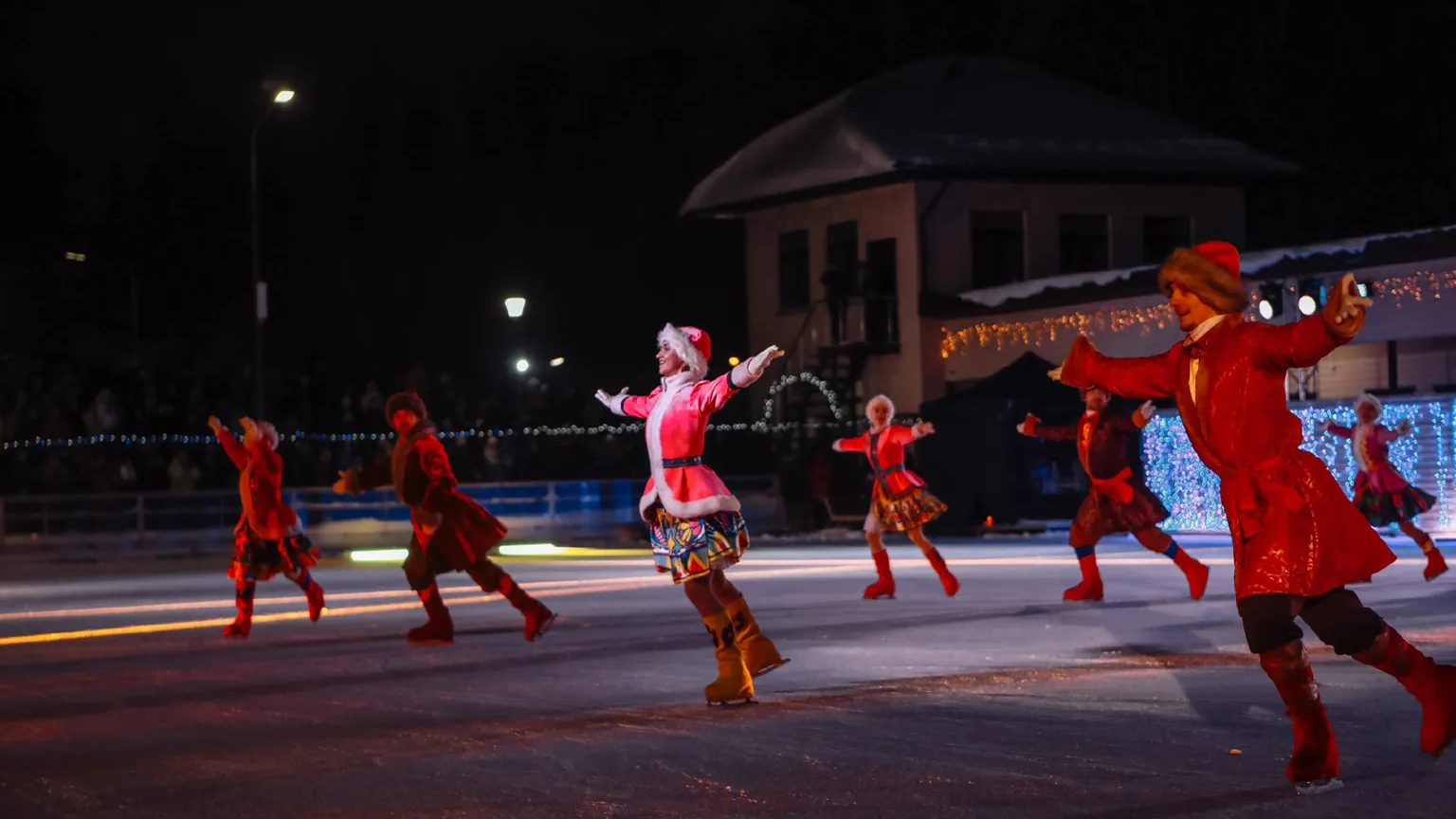Ледовый спектакль «Байки русской балалайки» состоится в Кашире в канун Рождества