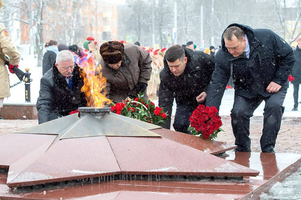 В Подольске почтили память защитников и жителей блокадного Ленинграда